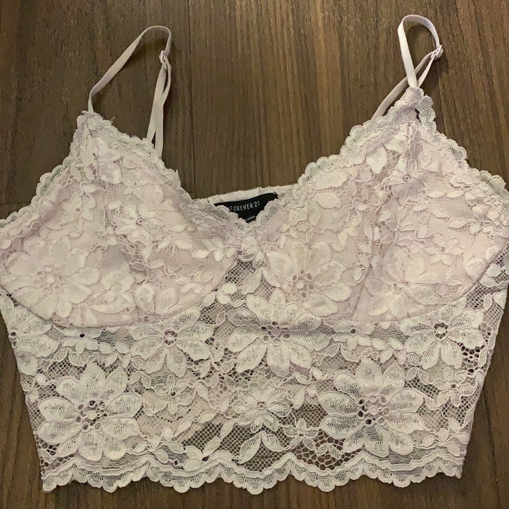 Light Purple Forever 21 Tank